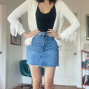 Reformation Jeans Skirt